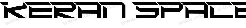 Keran Space DemoRegu字体转换